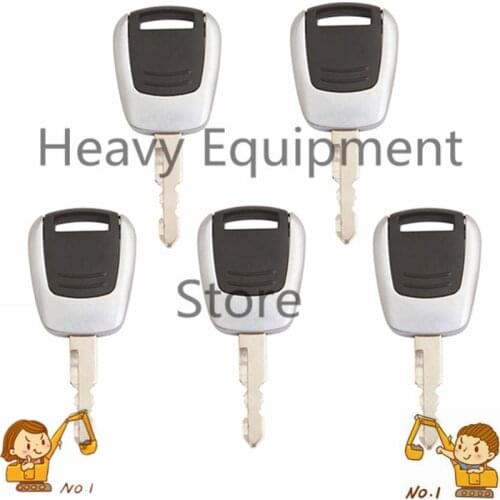 5PC key For Hyundai -9 Excavator Heavy Equipment Ignition Key - new Style 21Q4-00090 R-9 series equipment models without LOGO