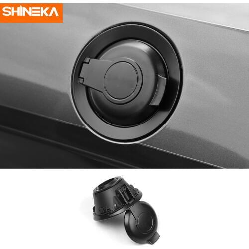 SHINEKA Fuel tank cap For Dodge Challenger 2015-2019 Car Black Car Oil Cap Fuel Tank Cap Cover Accessories For Dodge Challenger