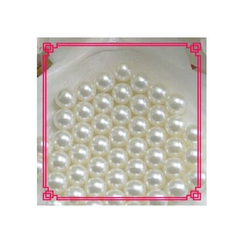New arrive 100pcs/lot 4mm white pearl floating charms living glass memory floating lockets