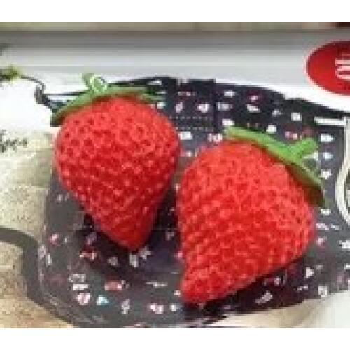 Food Plastic Simulation Arbutus Strawberry Fruit Household Decoration Model Children Play Toys Kitchen Toy Teaching Aids 2021