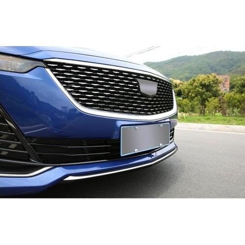 Fit for Cadillac CT5 trim strip special front bar bright strip decorative Sequin cover