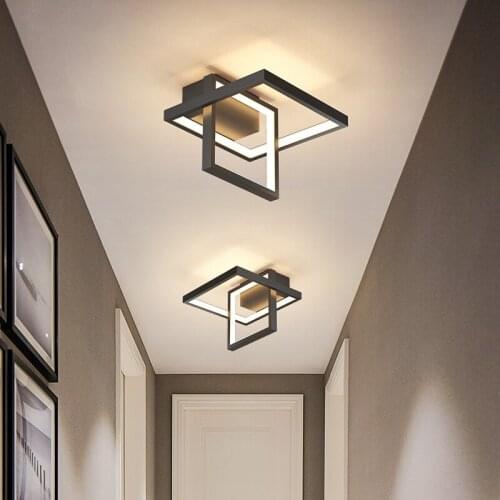 Black&Gold LED Ceiling light for Bedroom Kitchen Living room Dining room Indoor home lamp Corridor Aisle light Ceiling lamp