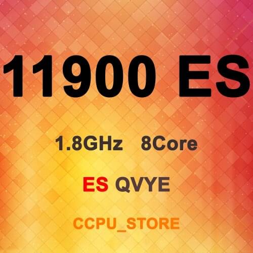Core i9-11900 ES QVYE 1.8GHz 8Core 16Thread 16MB 65W LGA1200 CPU Processor