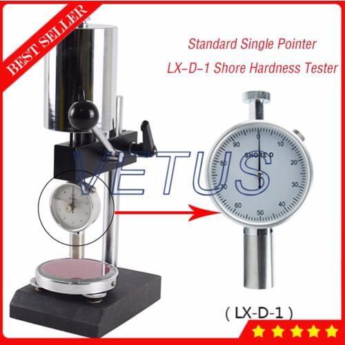 LD-YJ Manual Shore D Durometer Test Station Stand for Type D Hardness Tester included LX-D-1 Single Pointer Hardometer
