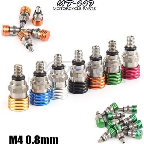Motor MX M4*0.7mm SCREW Fork Bleeder Relief Valve Fork Relief Valve For SX SXF EXC SMR SMCR Supermoto Motard Racing