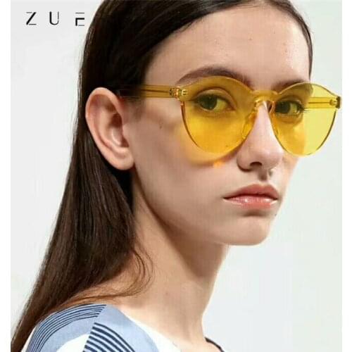 Outdoor Candy Eyewear Glasses Exquisite Cycling Sun Glasses Women/Men Sunglasses Clear Retro Sunglasses Outdoor Frameless