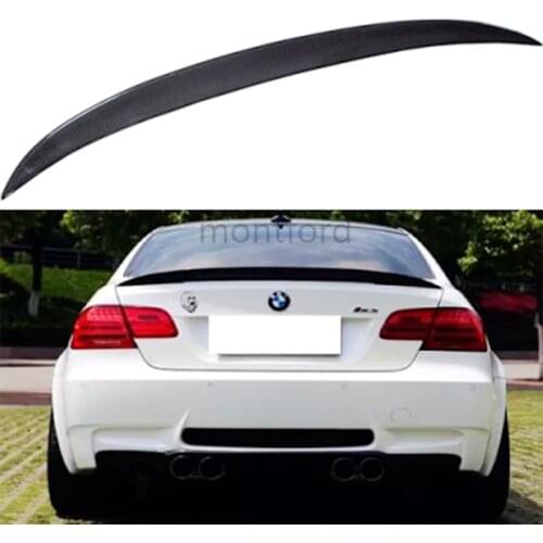 Carbon Fiber Rear Spoiler Trunk Boot Wing For BMW 3 Series E93 325i 328i 330i 335i 2-Door Convertible E93 M3 P Style 2007-2013
