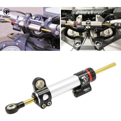 ROAOPP For Yamaha MT10 MT 10 MT-10 MT 07 MT-07 MT07 MT09 MT 09 MT-09 Universal Motorcycle Adjustable Steering Damper Stabilizer