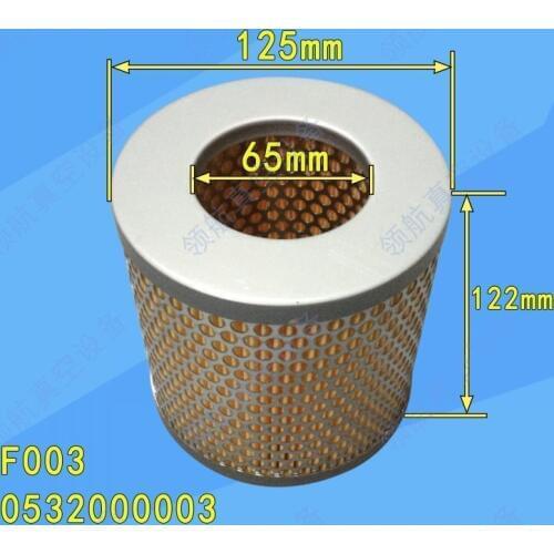 Made in china air filter 0532000003 for 63/100 type vacuum pump FE003