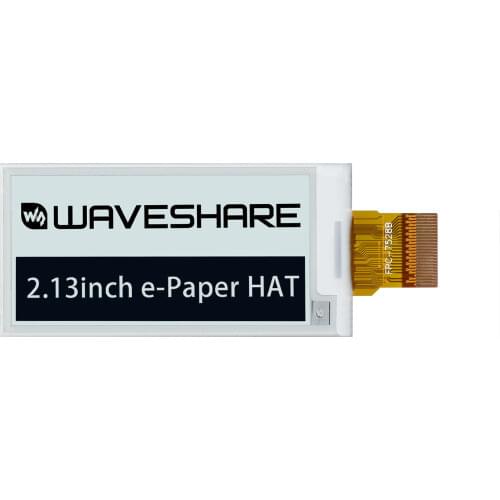 Waveshare 250x122 2.13inch E-Ink raw display SPI interface e-paper black/white two colors compatible Raspberry Pi/Arduino/STM32