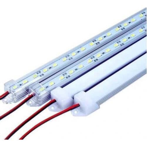 1pc 0.5m 12V 36LED high light floor stand light low voltage light with night market battery car light tube light LED strip light