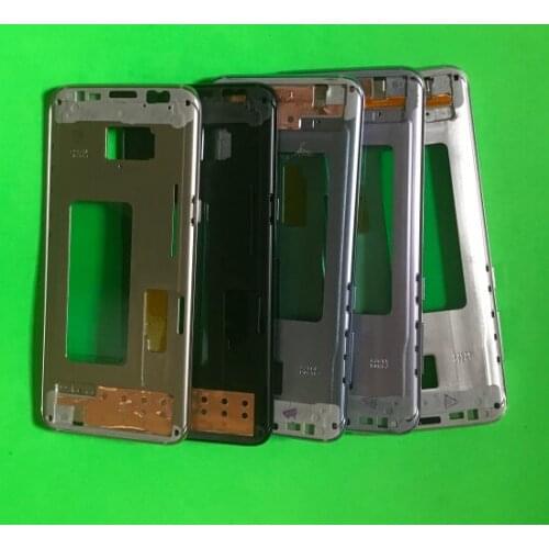 10PCS For Samsung Galaxy S8 G950 G950F /S8 Plus G955 G955F Middle Frame Bezel Chassis Housing With Power Volume Buttons