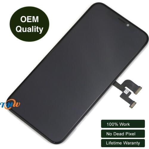 100% Original LCD Screen Assembly Touch Screen Digitizer for iPhone X Free Shipping By DHL