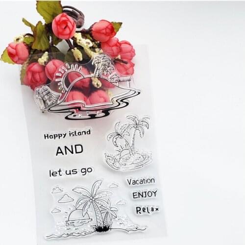 11*16CM Pirate Transparent Clear Stamp Silicone Stamp/Seal DIY Scrapbooking/Photo Album Easter Stamp Sheets