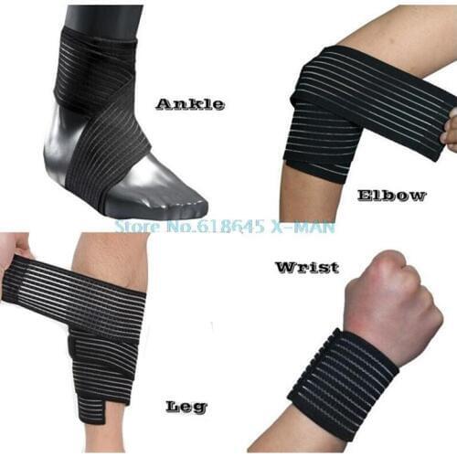 2Pcs/lot Multifunction Sport Ankle Support Boxing Tobilleras Ankle Brace Bandage Taekwondo Basketball Gym Ankle Support L180