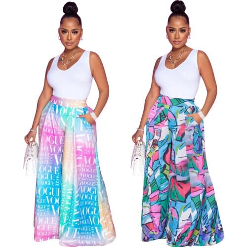 AHEYPOSH Women's Wide Trousers