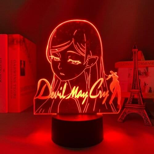 Anime 3d Light Bakemonogatari Shinobu Oshino for Kids Bedroom Decoration Night Light Manga Gift for Her Him Room Table Lamp