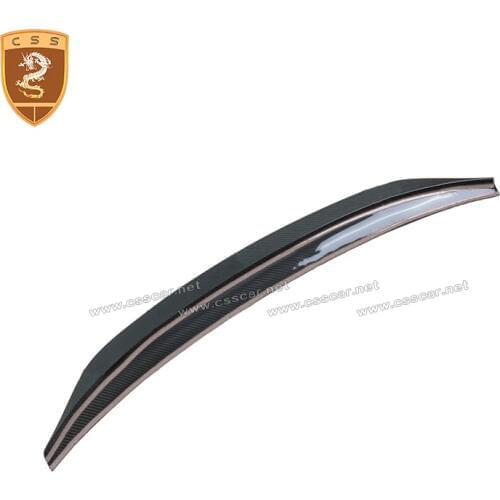Car-Styling Auto Accessories Dry Carbon Fiber Rear Spoiler Fit For 2006-2012 V8 Vantage Rear Trunk Spoiler Wing