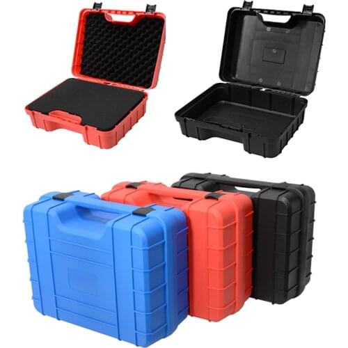 Safety Instrument Tool Box ABS Plastic Toolbox Tool Case Impact Resistant Safety Case Suitcase Toolbox Equipment Camera Case