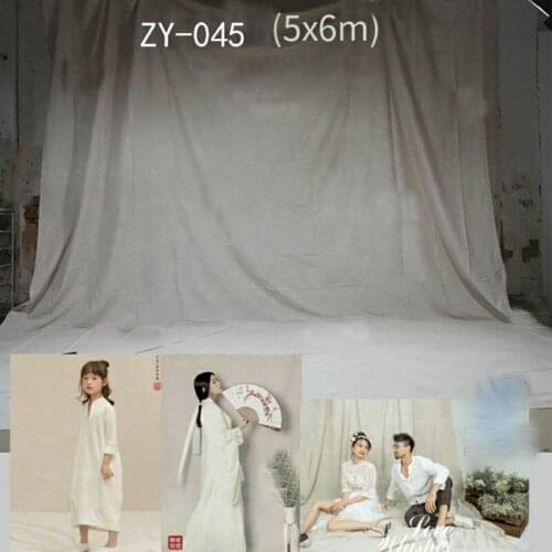 DAWNKNOW 5x6M Jumbo Size Pro Dyed Muslin Photography Background Old Master Painting Backdrops Family Party Wedding Photo Studio
