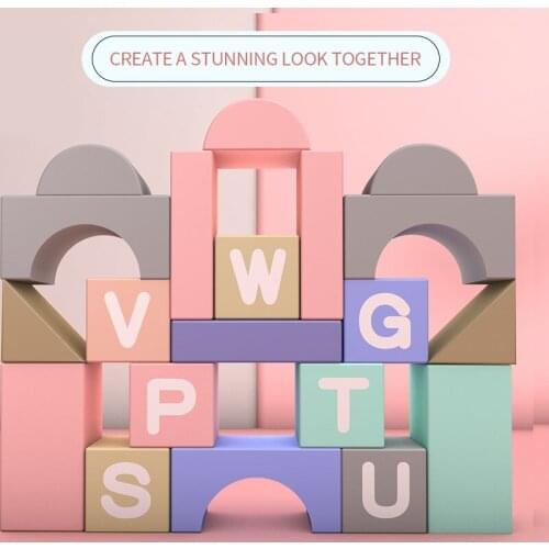 Childrens Building Block Toys Formaldehyde-free Environmental Protection Girl Baby Baby Puzzle Boy Assembling