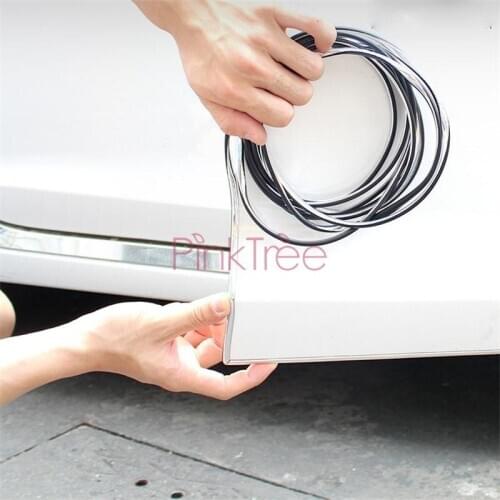 For Kia Sportage For Hyundai Tucson 2010 - 2020 Car Door Edge Rubber Scratch Protector Moulding Strip Protection Strips Sealing