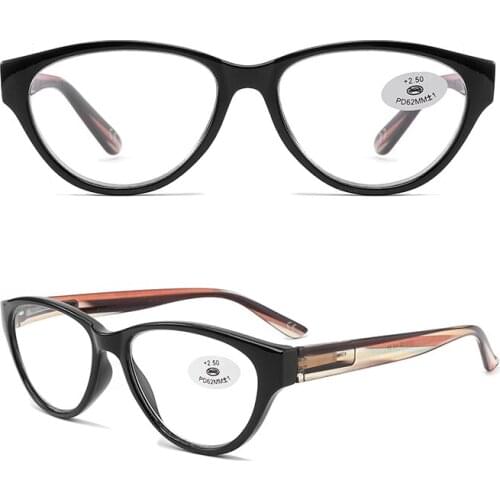 Eso Vision Cat Eye Reading Glasses for women in high quality Womans Big Frame Readers for sale in discount with pouch Cloth