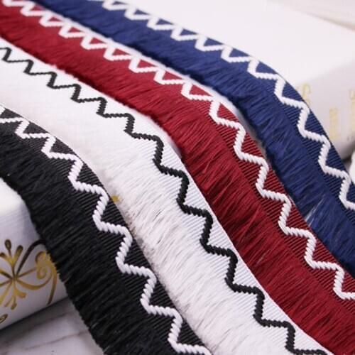 1Yards Silk Tassel Fringe Trim Lace Ribbon Lace Trim Embroidery Lace Fabric Sewing Curtain Wedding Dress Lace Materials Applique