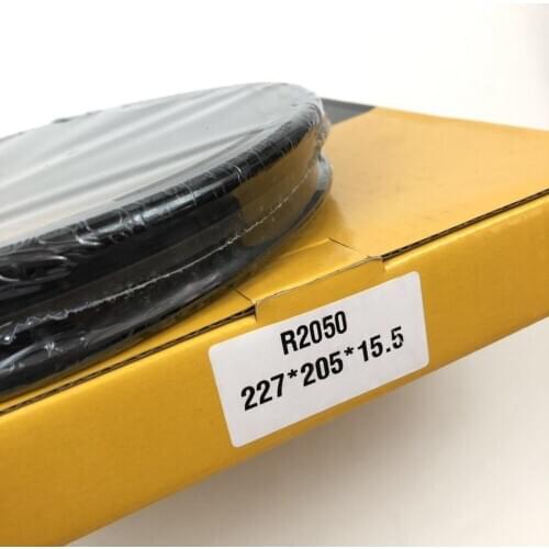 For Carter E307D Excavator Walking seal group mirror oil seal Brake oil seal size 227*205*15.5