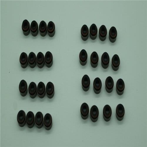 32 pieces Engine valve oil seal for Porsche Cayenne 4.5L 4.5T 4.8L 4.8T, Engine hydraulic tappet seal for panamera 4.8L 4.8T