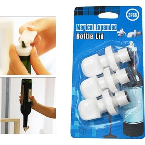 Lid Expanded Reusable Vacuume Sealer Stopper Cap Cork