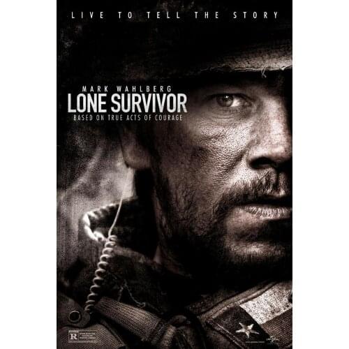 Lone Survivor Movie Art print Silk poster Home Wall Decor
