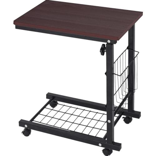 Bed Table for Laptop Multipurpose Coffee Side Tables Breakfast Magazine Table for Living Room Sofa Furniture for Bedroom Home