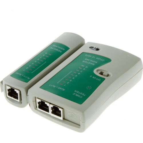 Professional Network Cable Tester RJ45 RJ11 RJ12 CAT5 UTP LAN Cable Tester Networking Tool Wholesale Retail Network connection