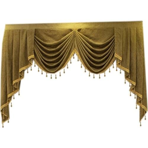 Luxury Valances custom dedicated links For curtain top decoration Not including Cloth curtain and tulle Can be customized