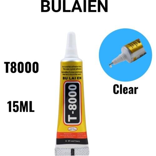 Bulaien T8000 15ML Clear Contact Phone Repair Adhesive Electronic Components Glue With Precision Applicator Tip