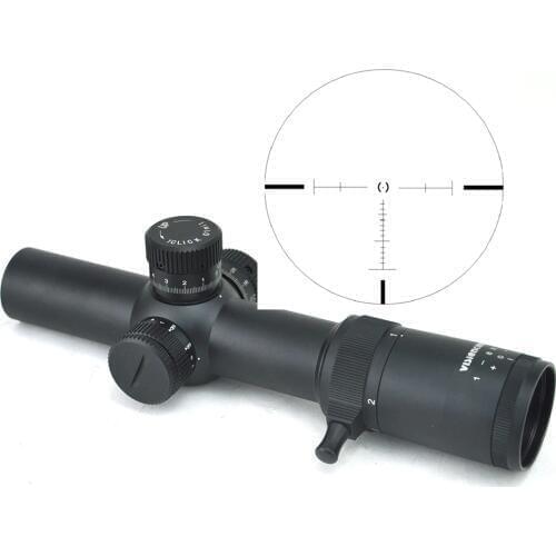 Visionking 1-8x26 FFP Sniper Riflescope 35mm Tube Long Range Red Dot illuminated Hunting Aim Optic Sight For .223 .308 .30-06