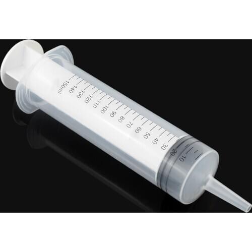 150ml Wholesale Nutrient Sterile Plastic Reusable Big Home Large Feeding Acc Health Syringe Measuring Hydroponics Cat Dog Tools