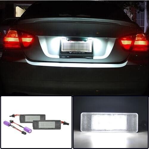 Error Free For Mercedes Benz Sprinter(W906) VITO(W639) Viano(W639) Nissan Pathfinder/Note LED License Number Plate Light Lamp