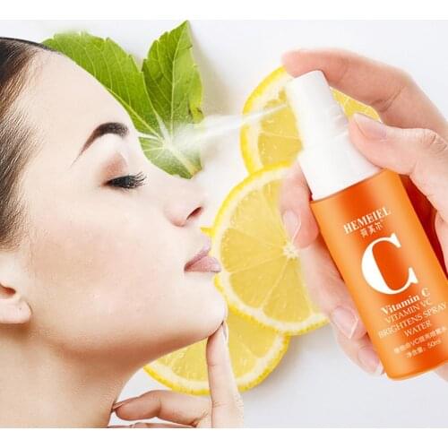 Pure Vitamin C Toner Brightening Spray Moisturizing Face Serum Shrink Pores Oil Control Whitening Skincare