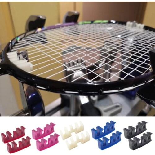 2pcs Badminton Stringing Machine Tool Racket Load Spreader Adapter Protector Y4UB