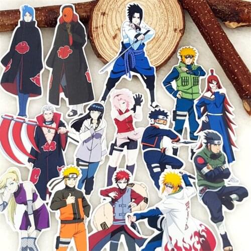 20 Pcs Cool Anime Warrior Stickers Decal For Phone Car Case Waterproof Laptop Bicycle Notebook Backpack waterproof Sticker