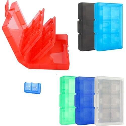 200pcs 24+2 in 1 Box Case Game Memory Case Holder for Switch NS Protective Storage Box