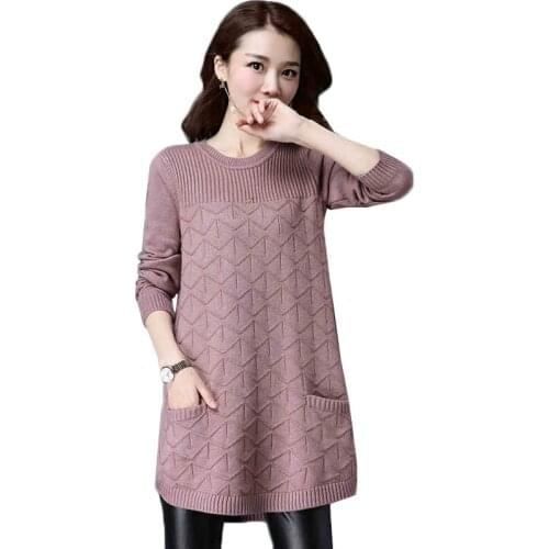 2021 Spring Autumn Bottoming Shirt Women Pullover Sweaters Winter Plus Size 4XL Knit Loose Sweaters Female Tops Outerwear