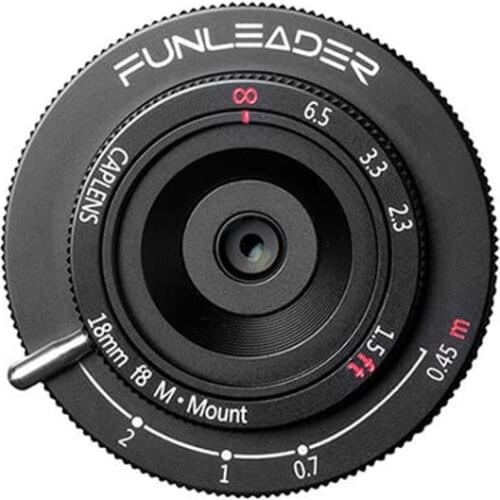 CAPLENS 18mm F8.0 0.45m Ultra-wide Angle full-frame camera lens for Leica M-Mount Street Photography