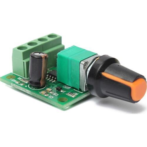 DC 1.8/3/5/6/12V 2A motor speed controller 30W PWM 1803b K7