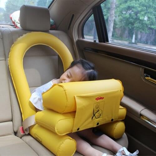 Child Car Safety Airbag Cushion Seat Baby Outdoor Foldable Inflatable Lazy Sofa Security Chair Kid Multifunction Sleeping Bag