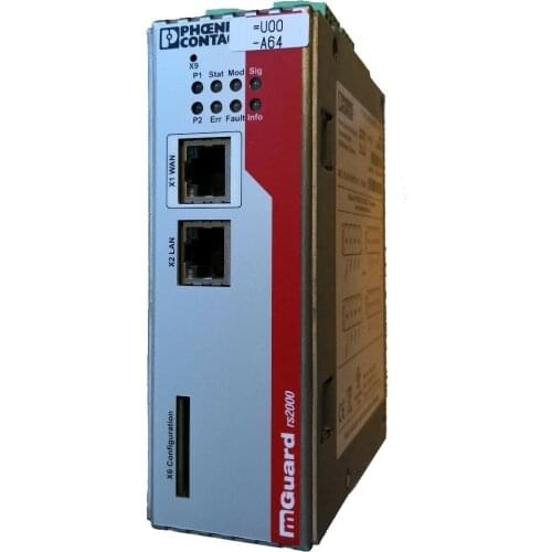 Phoenix Contact FL MGUARD RS2000 TX/TX VPN Used In Good Condition