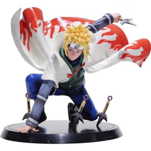 New Naruto Anime Figure Namikaze Minato Action Figurine Collection Decoration PVC Model Toys Gifts Doll