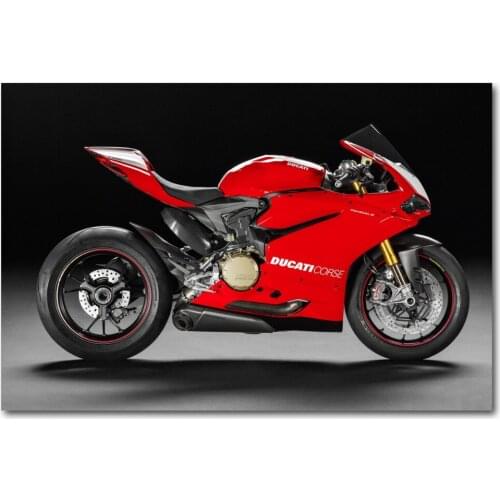 DUCATI Superbike Motorbike Muscle Motorcycle Vehicle Posters Wall Art Prints Canvas Art DIY Framed Paintings For Room Decor